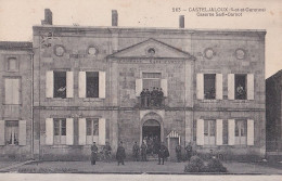 R18-47) CASTELJALOUX - CASERNE SADI CARNOT - ANIMATION - MILITAIRES - EN  1908 - ( 2 SCANS )  - Casteljaloux