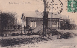 R23-80) CONTY - SOMME - PONT DE LA SELLE - ANIMEE  - 1915 - Conty