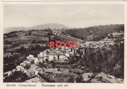 Molise-campobasso-spinete Panorama Sud Est Di Spinete Veduta Case Paese Fine Anni 40 - Autres & Non Classés