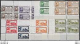 1932 San Marino Garibaldi Bl4 MNH Sassone N. 168/75 - Other & Unclassified