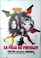 Affiche Ciné FILLE AU PISTOLET (RAGAZZA CON LA PISTOLA) Mario MONICELLI Monica VITTI 40X60 STAN BAKER 1968 - Affiches & Posters