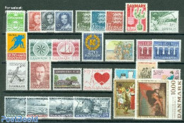 Denmark 1984 Yearset 1984 (29v), Mint NH, Various - Yearsets (by Country) - Ungebraucht