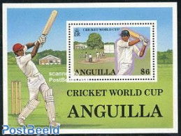 Anguilla 1987 Cricket S/s, Mint NH, Sport - Cricket - Sport (other And Mixed) - Cricket