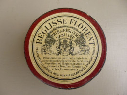 Boite En Carton Réglisse Florent - Pâte De Réglisse Vanillée - Envoi Courrier Ordinaire - Cajas