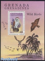 Grenada Grenadines 1980 Birds S/s, Mint NH, Nature - Birds - Owls - Grenada (1974-...)