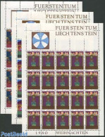 Liechtenstein 1980 Christmas 3 M/ss, Mint NH, Religion - Christmas - Unused Stamps