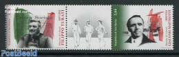 San Marino 2012 Matteotti & Turati 2v+tab [:T:], Mint NH - Unused Stamps
