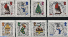 Great Britain 2016 Christmas 8v S-a, Mint NH, Nature - Religion - Birds - Christmas - Neufs