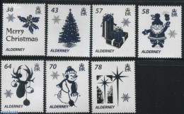 Alderney 2016 Christmas 7v, Mint NH, Religion - Christmas - Christmas