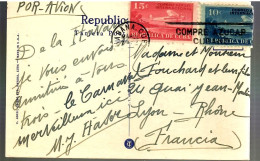 79507 - DE LA  HAVANE  POUR LA FRANCE - Storia Postale