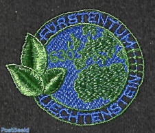 Liechtenstein 2020 PET Recycling 1v, Textile Woven Stamp, Mint NH, Nature - Various - Environment - Maps - Other Mater.. - Neufs