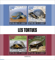 Djibouti 2023 Turtles, Mint NH, Nature - Turtles - Dschibuti (1977-...)
