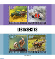 Djibouti 2023 Insects, Mint NH, Nature - Insects - Dschibuti (1977-...)