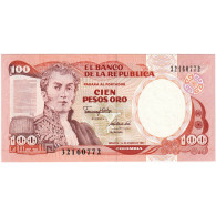 Colombie, 100 Pesos Oro, 1991, 1991-01-01, KM:426A, NEUF - Colombie