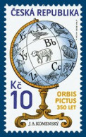 ** 551 Czech Republic Komensky's Orbis Pictus - Comenius 2008 Lamb, Hoopoe, Frog, Donkey - Nuovi