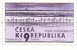 290 Czech Republic EUROPA 2001 Fish Pond - Unused Stamps
