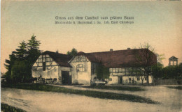 Strahwalde - Herrnhut - Gruss Aus Dem Gasthof Zum Grünen Baum - Herrnhut