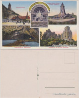 Ansichtskarte Kelbra (Kyffhäuser) Mehrbildkarte Kyffhäuser 1915 - Kyffhaeuser
