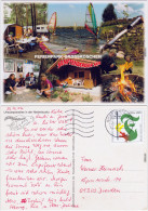 Senftenberg (Niederlausitz)  Senftenberger See, Bungalows, Feuer 2002 - Senftenberg