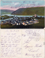 Ansichtskarte Bingen Am Rhein Bingen Und Burg Klopp 1917 - Bingen