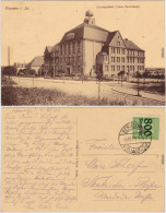 Kamenz Kamjenc Straßenpartie An Der Lessingschule Oberlausitz  1923 - Kamenz