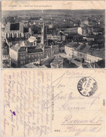 Kamenz Kamjenc Blick Auf Markt, Stadt Und Fabrikanlagen Oberlausitz  1916 - Kamenz