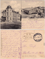 Kamenz Kamjenc 2 Bild: Hotel Berlin, Baracken Oberlausitz Ansichtskarte  1915 - Kamenz