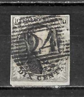 6 Ou 10  Médaillon Non Dentelé - Belles Marges - Oblit. - LOOK!!!! - 1851-1857 Medallones (6/8)