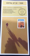 Brochure Brazil Edital 1998 30 Declaration Of Human Rights Without Stamp - Briefe U. Dokumente