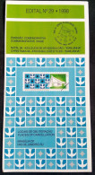 Brochure Brazil Edital 1998 29 Athos Bulcão Tiles Without Stamp - Lettres & Documents