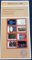 Brochure Brazil Edital 1998 21 São Paulo Biennial Without Stamp - Covers & Documents