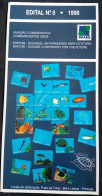 Brochure Brazil Edital 1998 08 Ocean Fish Marine Without Stamp - Storia Postale