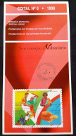 Brochure Brazil Edital 1998 06 Volunteer Work Without Stamp - Lettres & Documents