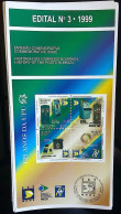 Brochure Brazil Edital 1999 03 Correios Postal Services Mailbox Without Stamp - Cartas & Documentos