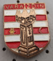 VARAZDIN  Coat Of Arms  Croatia Pin - Cities