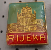 RIJEKA Trsat Church Coat Of Arms Croatia Pin - Cities