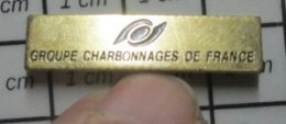 713c Pin's Pins / Beau Et Rare : MARQUES / GROUPE CHARBONNAGES DE FRANCE - Trademarks