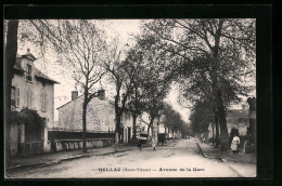 CPA Bellac, Avenue De La Gare  - Bellac