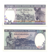 Rwanda 100 Francs 1989  P-16 UNC - Rwanda