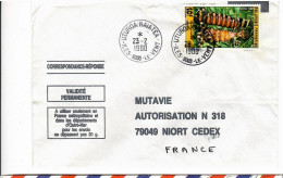 79520 A - UTUROA  RAIATEA - Covers & Documents