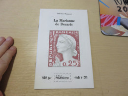 DECARIS  ,,," Le Marianne De DECARIS " - Filatelie En Postgeschiedenis