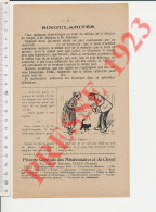 Doc 1923 Humour Affiche De Théatre La Tour De Nesle Procure Générale Des Missionnaires Et Du Clergé Rue De Turenne Lille - Unclassified