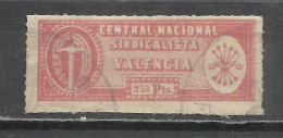 7530A-SELLO FALANGE SINDICATO CNS FALANGE LOCAL VALENCIA.SPAIN CIVIL WAR. - Spanish Civil War Labels