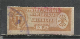 7530B-SELLO FALANGE SINDICATO CNS FALANGE LOCAL VALENCIA.SPAIN CIVIL WAR. - Spanish Civil War Labels