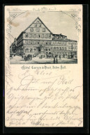 AK Schw. Hall, Hotel Lamm & Post  - Schwaebisch Hall