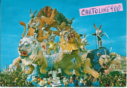 Toscana Viareggio Carnevale Di Viareggio Carro Conigli Coraggiosi Ill.galli (v.retro) - Carnevale