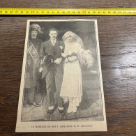 1930 GHI12 MARIAGE DE Jacqueline LOIR AVEC Hubert CHOISNET En L'église Saint-Martin D'Esquermes, à Lille, - Verzamelingen