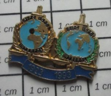 713B Pin's Pins / Beau Et Rare : POLICE / INTERPOL 1923 1993 - Policia