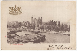 196. The Tower Of London. - (England, U.K.) - 1906 - Tower Of London
