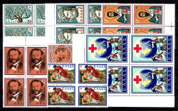 Grèce 1959 - CROIX-ROUGE ENBLOCS DE 4 MNH ** - Ongebruikt